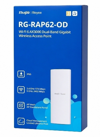 Ruijie RG-RAP62-0D WIFI 6 AX3000 Dual-Band Gigabit