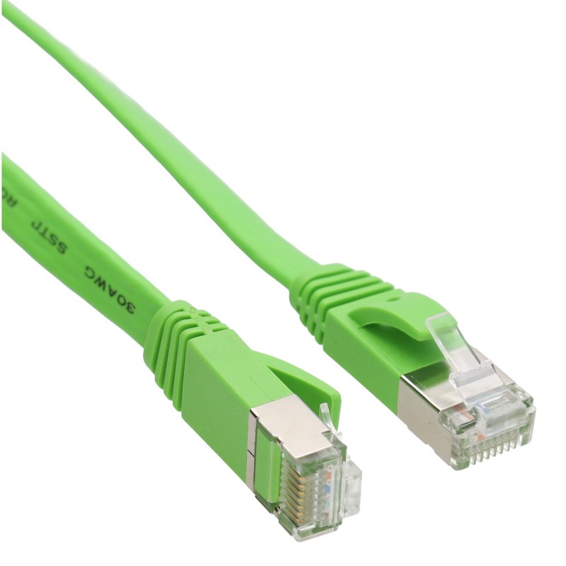Flat cable CAT6A FTP 1m gigabit